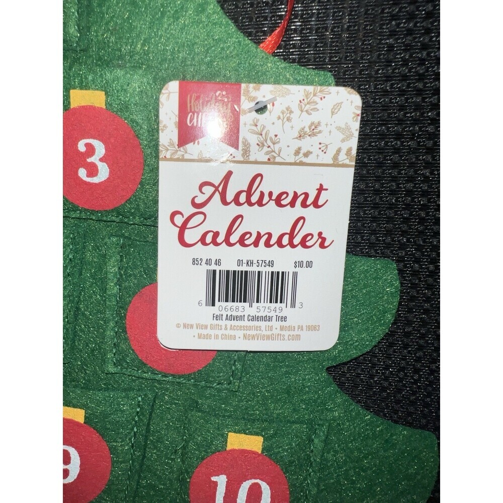 Holiday Cheer Christmas Tree Advent Calendar - Picture 3 of 4